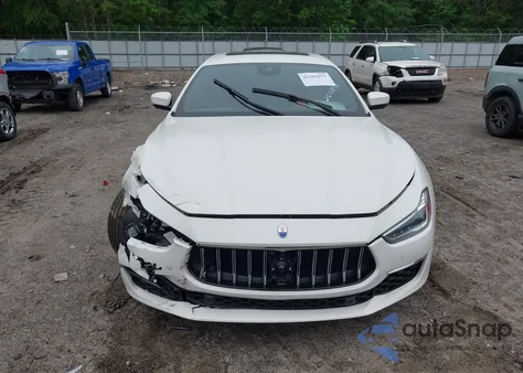 2021 Maserati Ghibli S Granlusso из США, поврежденный, VIN ZAM57YSL3M1362066
